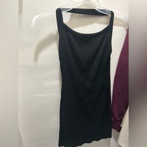 Halter black dress